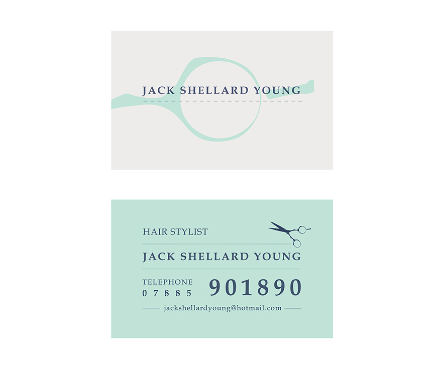 Shellard Young Business Card